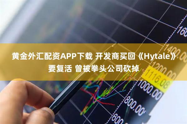 黄金外汇配资APP下载 开发商买回《Hytale》要复活 曾被拳头公司砍掉