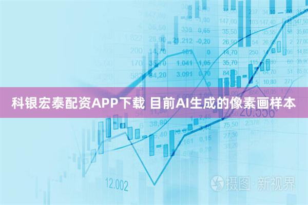科银宏泰配资APP下载 目前AI生成的像素画样本